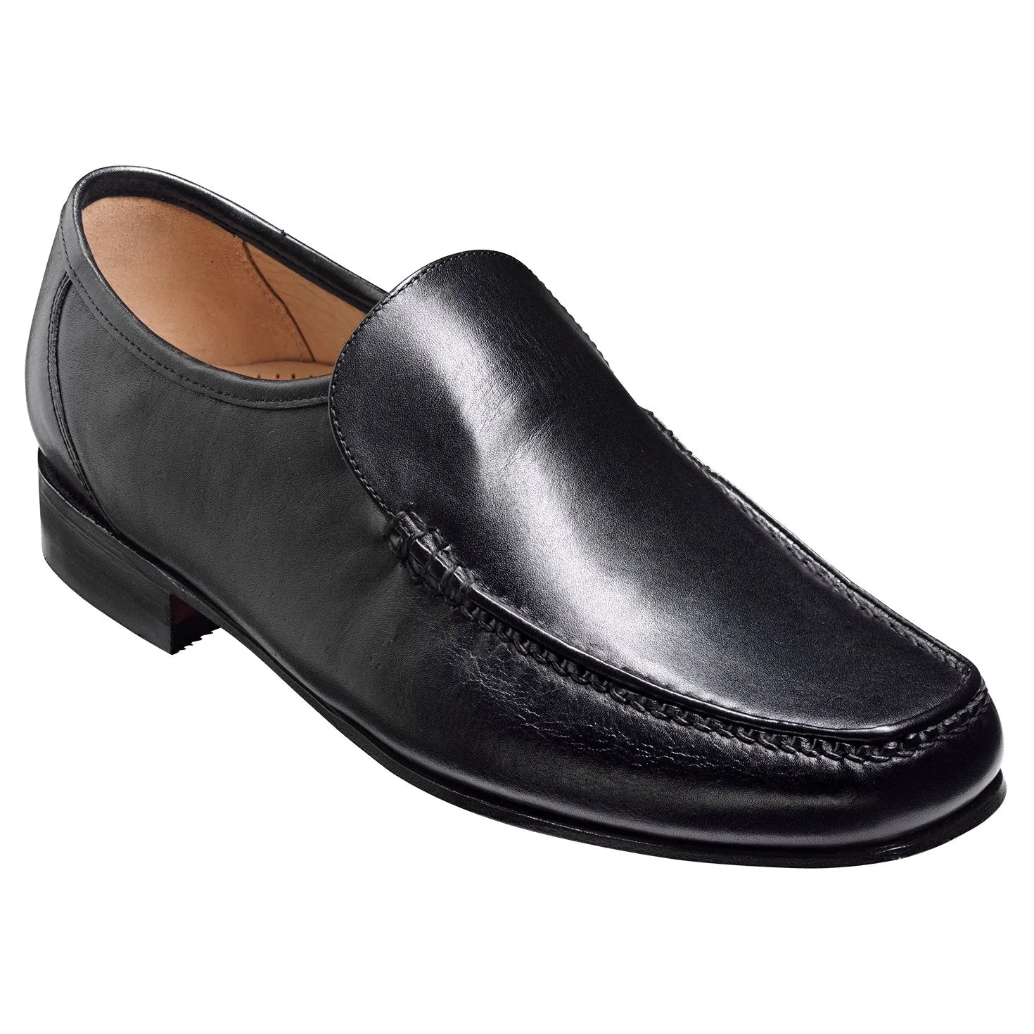 Mens Barker Shoes, Javron, Black