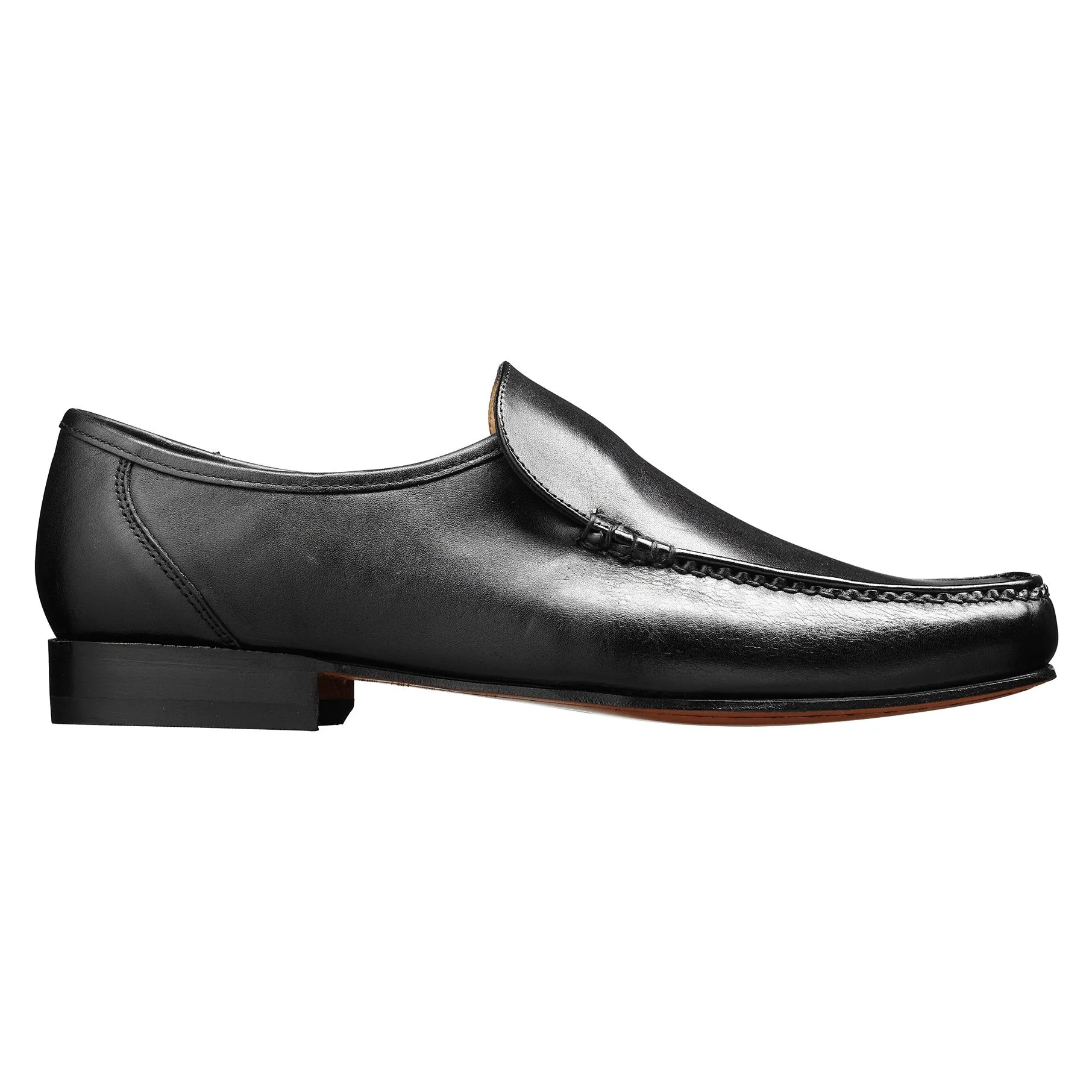 Mens Barker Shoes, Javron, Black