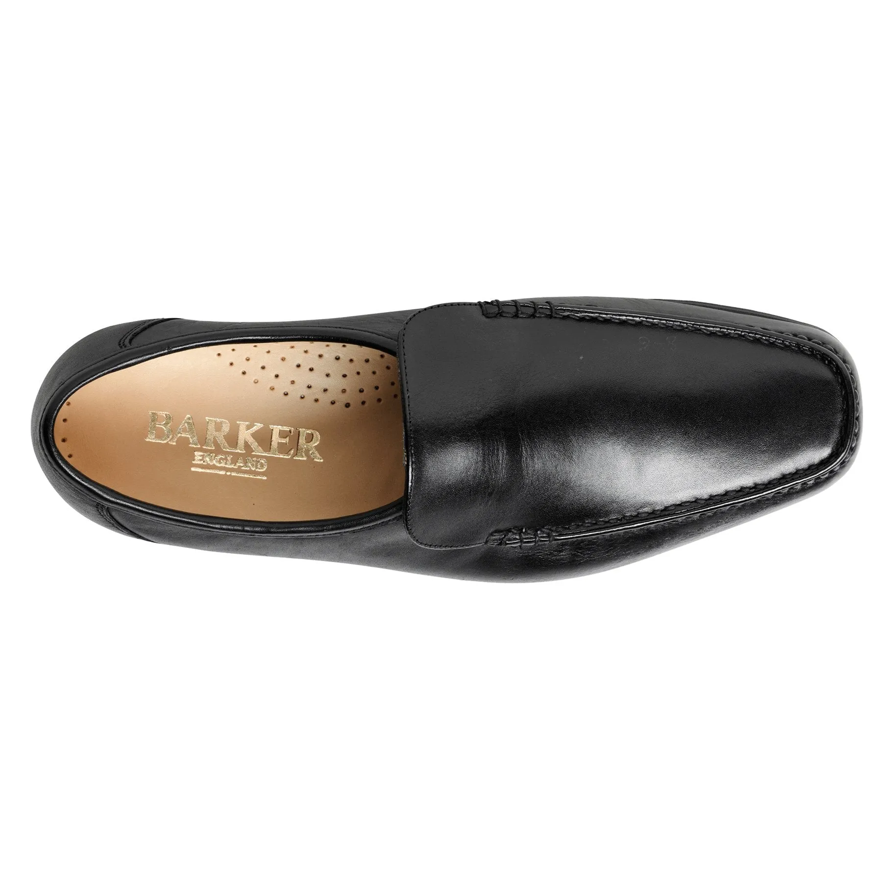 Mens Barker Shoes, Javron, Black