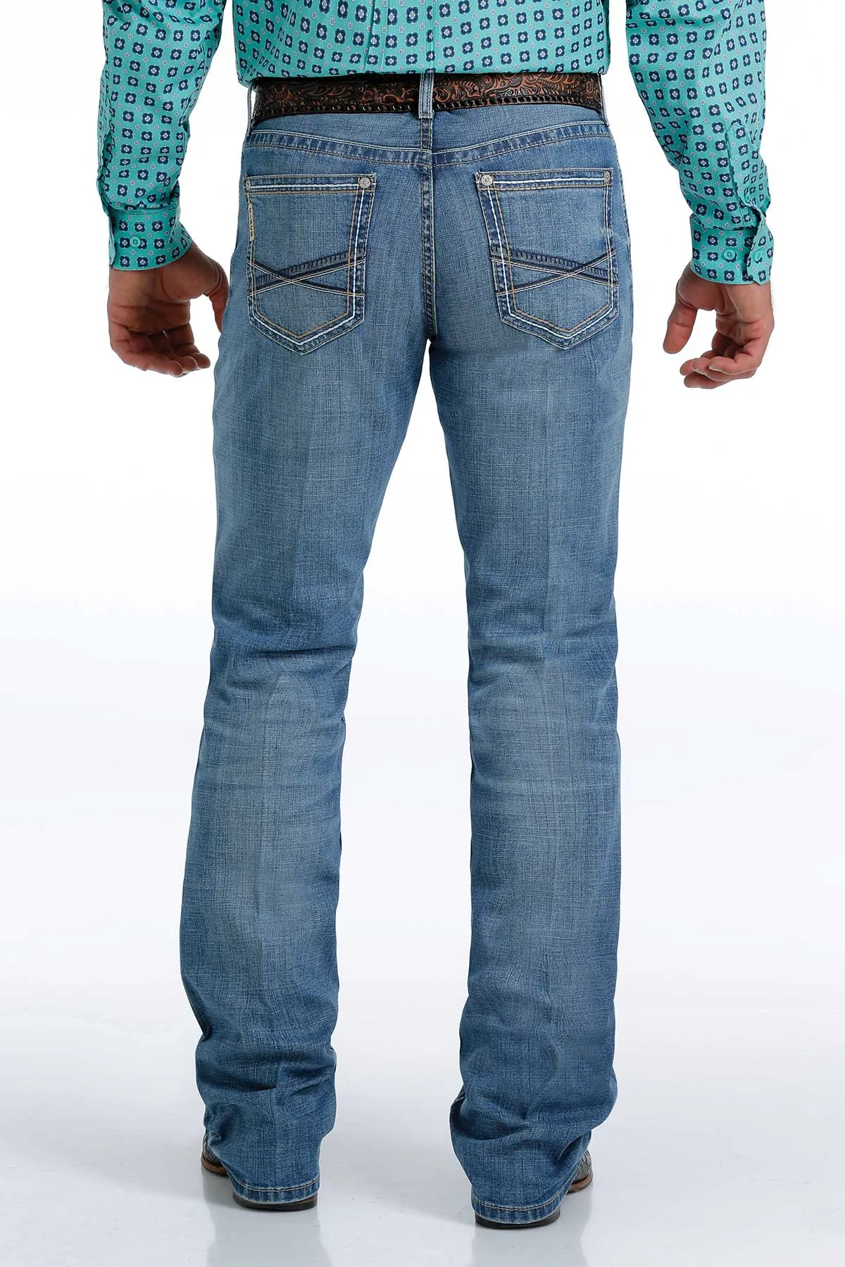 Men's Medium Stonewash Cinch Ian Jeans