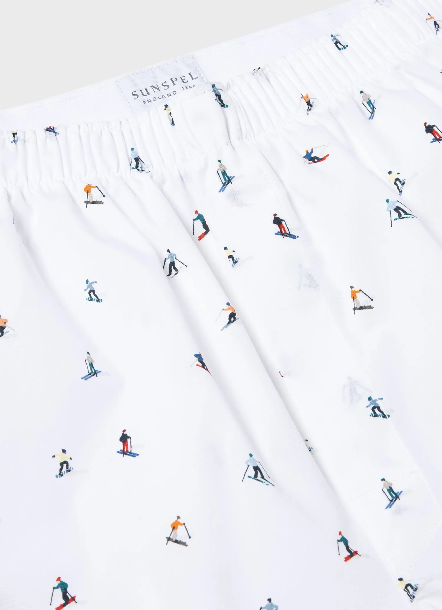 Men's Classic Boxer Shorts in Ski Slope