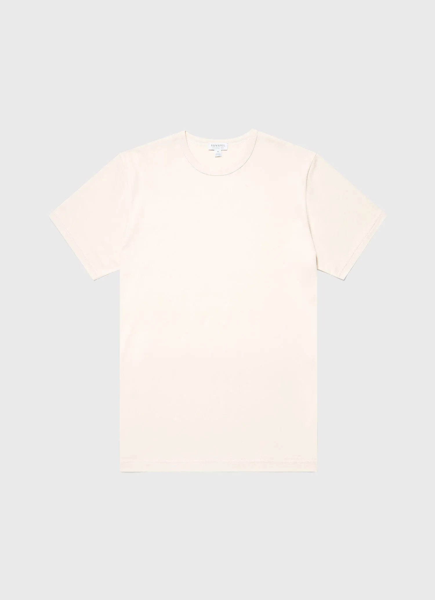 Simple Undyed T-shirt for Men