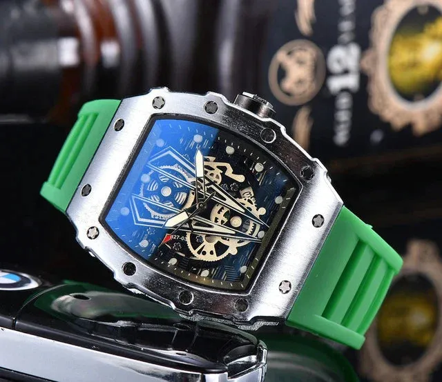 Men's luxury fashion watch - RM35-01, cask type business quartz watch.