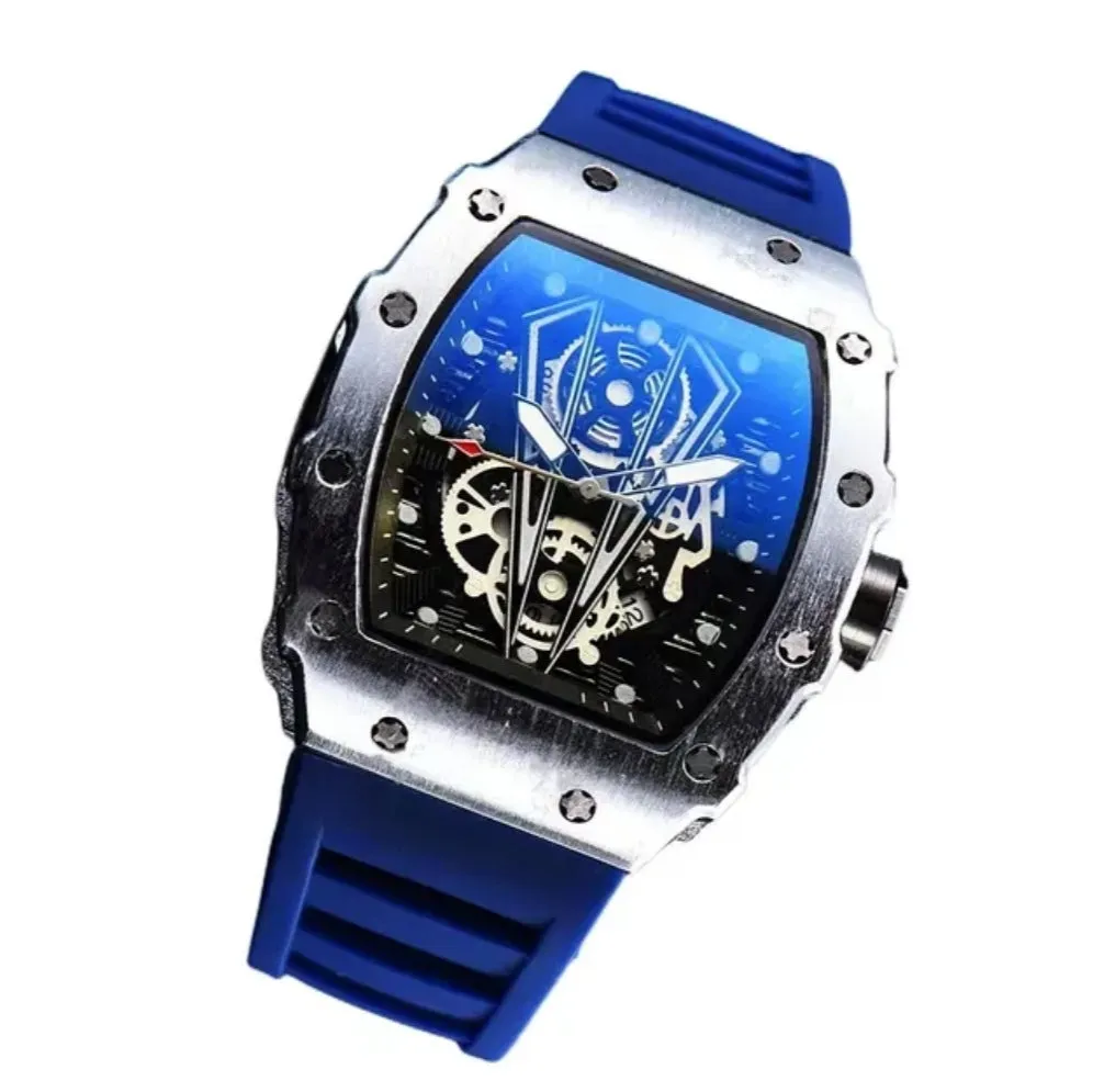 Men's luxury fashion watch - RM35-01, cask type business quartz watch.