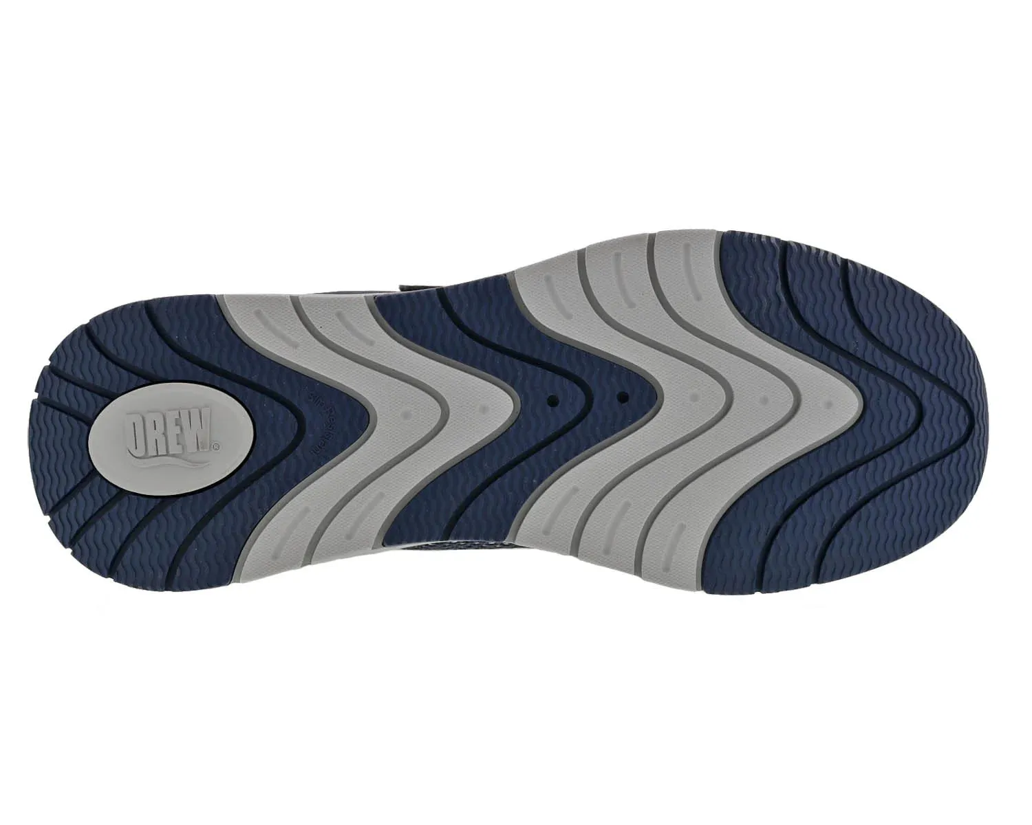  Men's Presto Comfort Slip-on Shoe EXTRA WIDE in Navy Combo  