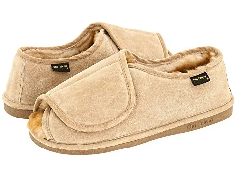  Men's Step-in Slipper in Chestnut  