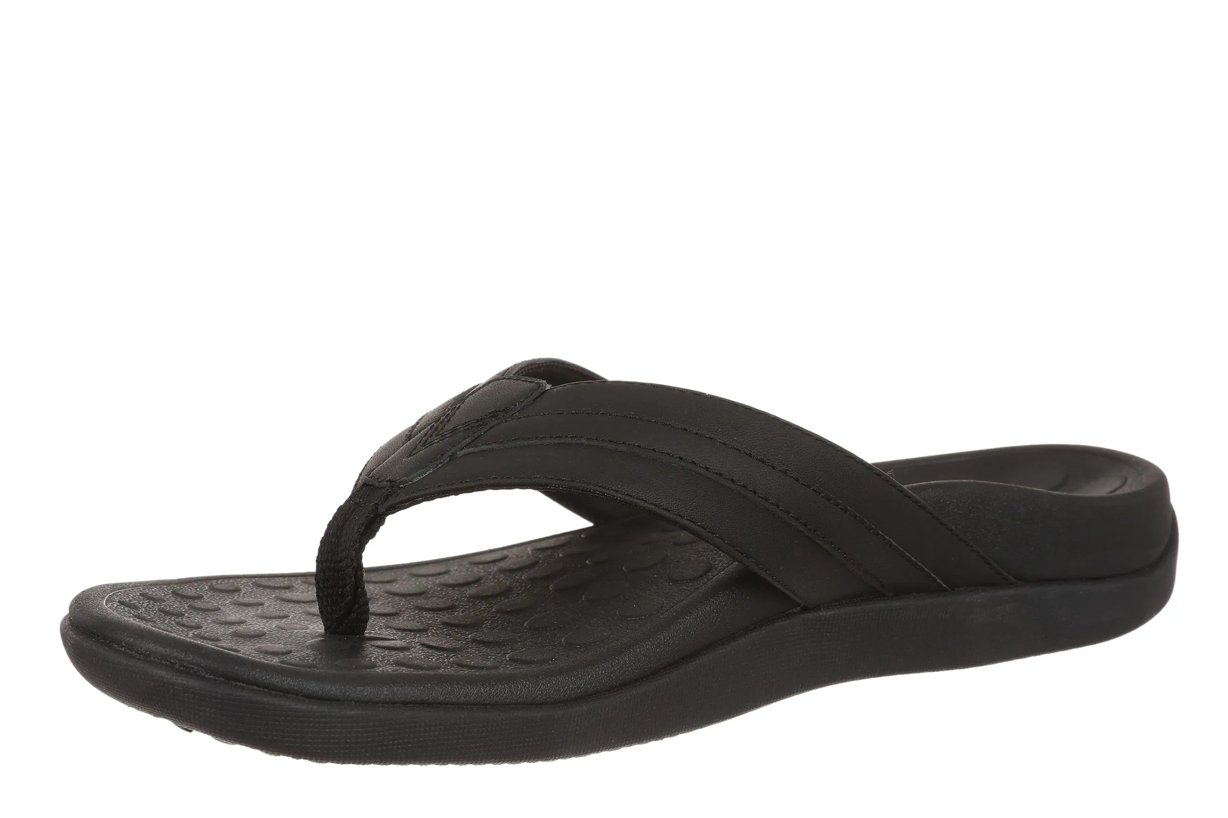  Men's Tide II Toe Post Sandal in Black  