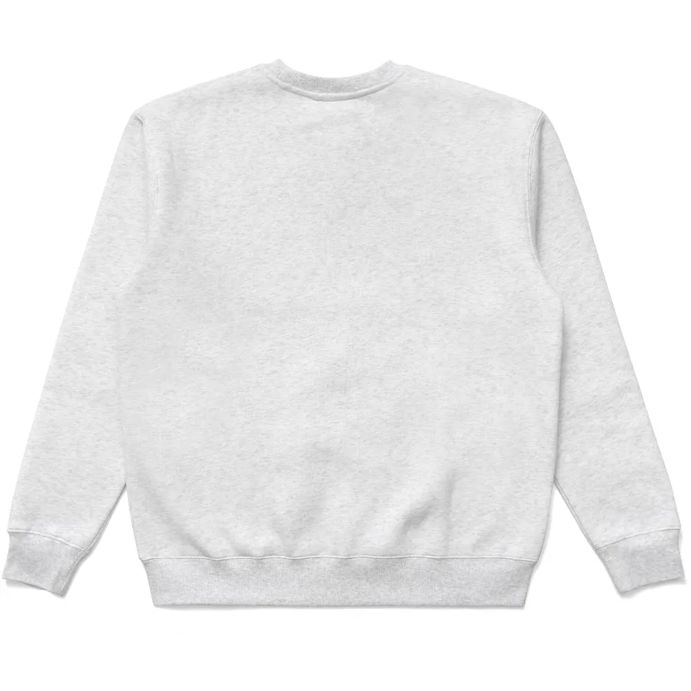 METALWOOD WINNING TOUCH CREWNECK SWEATSHIRT // HEATHER GREY