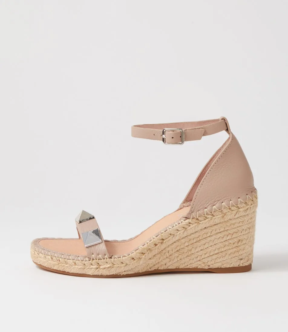 MIDAS Gillies Rose Leather Wedges