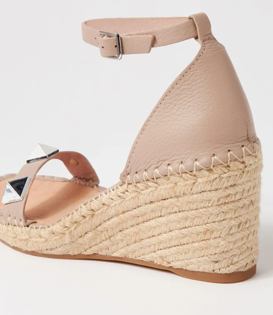 MIDAS Gillies Rose Leather Wedges