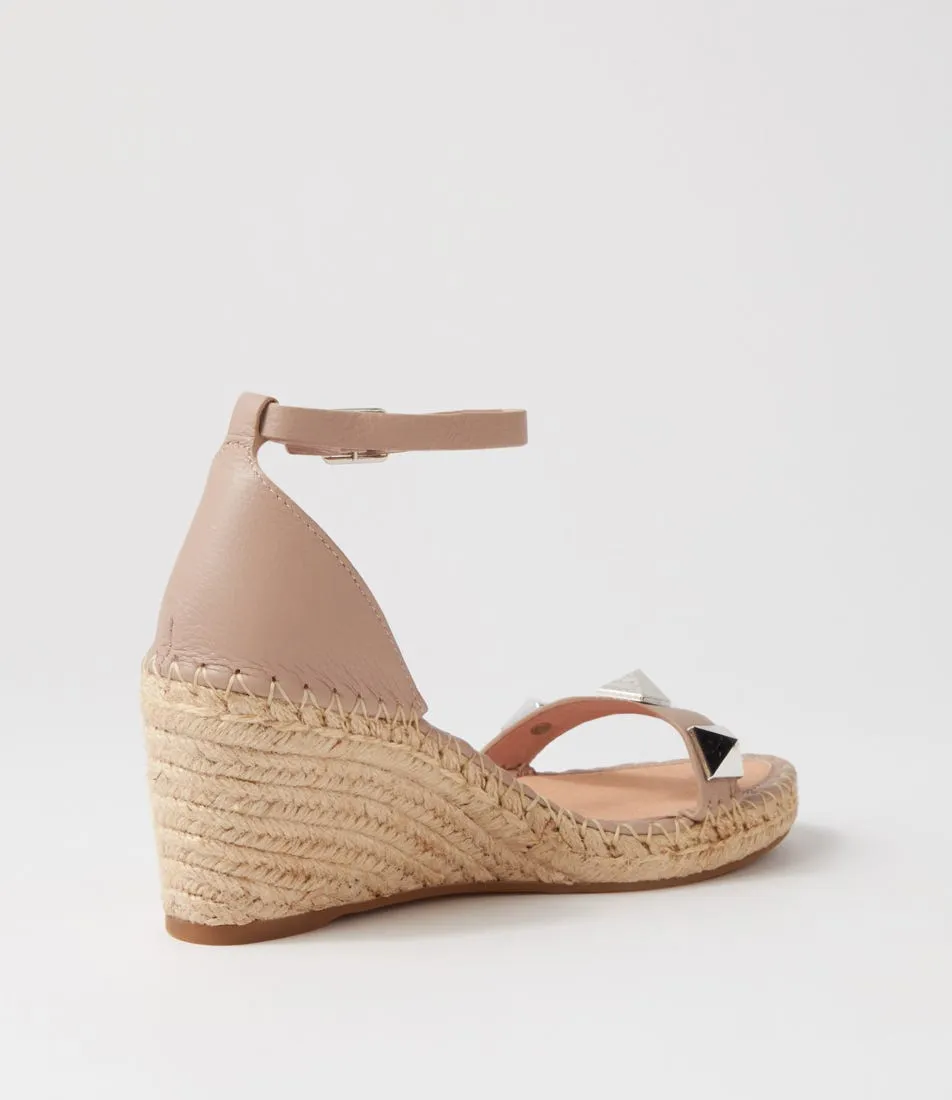 MIDAS Gillies Rose Leather Wedges