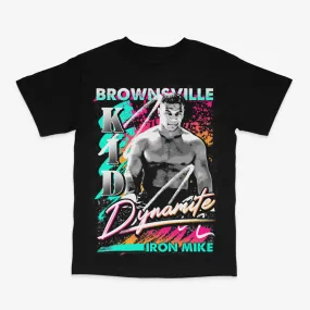 Mike Tyson Kid Dynamite T-shirt Black - Purchase Online Today