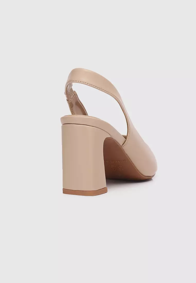 Milliot & Co. Jirina Slingback Heels