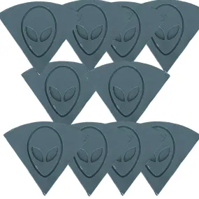 Missing Saucer Alien Clay Wedges