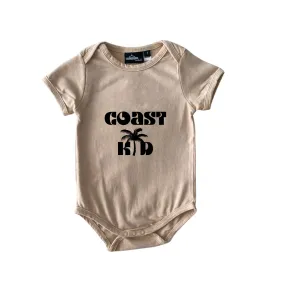 MLW By Design - Coast Kid Stonewash Bodysuit | Sand or Black