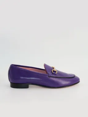 Mocasines Génova piel coy color morado