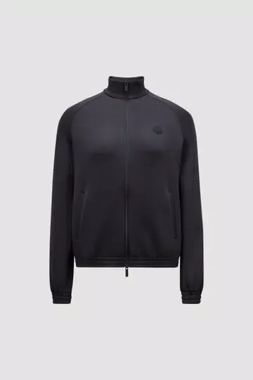 Neoprene Zip-Up Sweatshirt