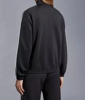 Neoprene Zip-Up Sweatshirt