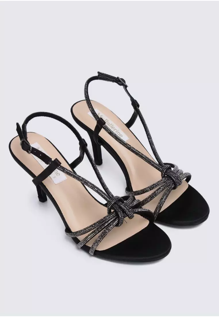 My Ballerine My Ballerine Alaia Comfy Heels In Black