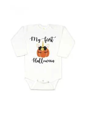 My First Halloween Baby Girl Bodysuit