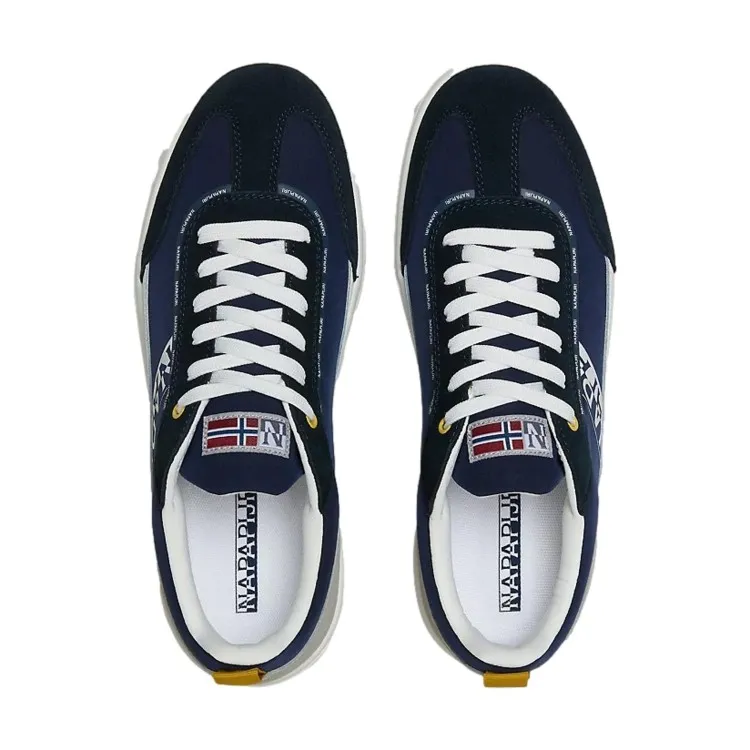 Men's Blue BARK 08 CAN Sneakers by Napapijri