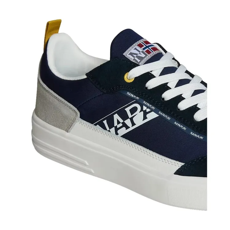 Men's Blue BARK 08 CAN Sneakers by Napapijri