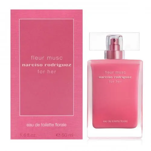 Narciso Rodriguez Fleur Musc Florale EDT - Rose Musk Women's Perfume 50ml/100ml