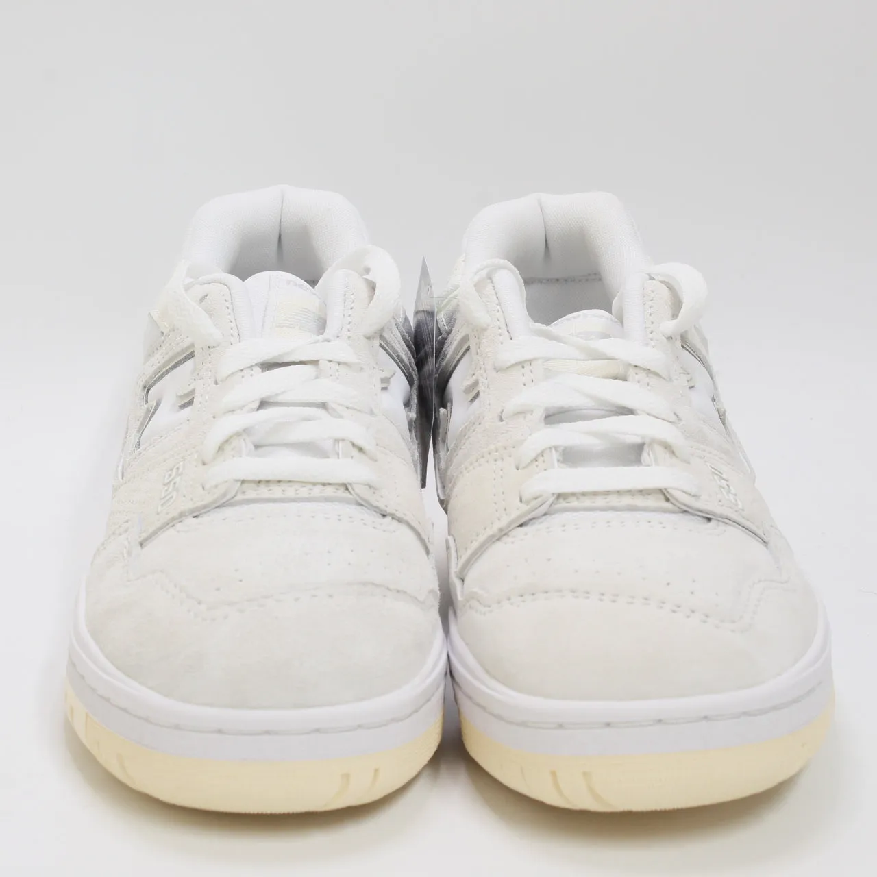 New Balance BB550 White Off White Cream Sneakers