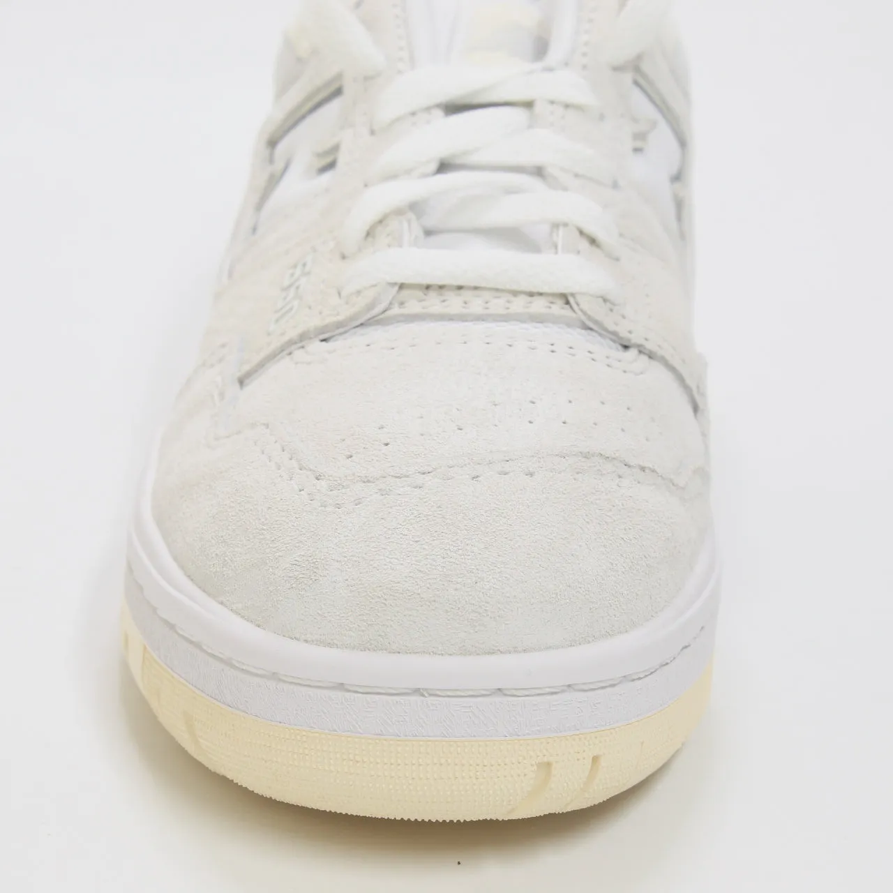 New Balance BB550 White Off White Cream Sneakers