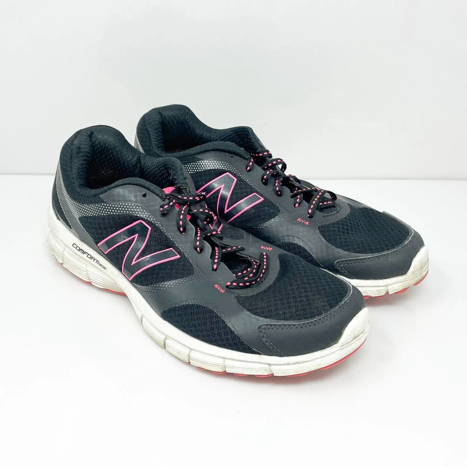 New Balance Womens 543 V1 WE543BB1 Black Running Shoes Sneakers Size 9.5 B