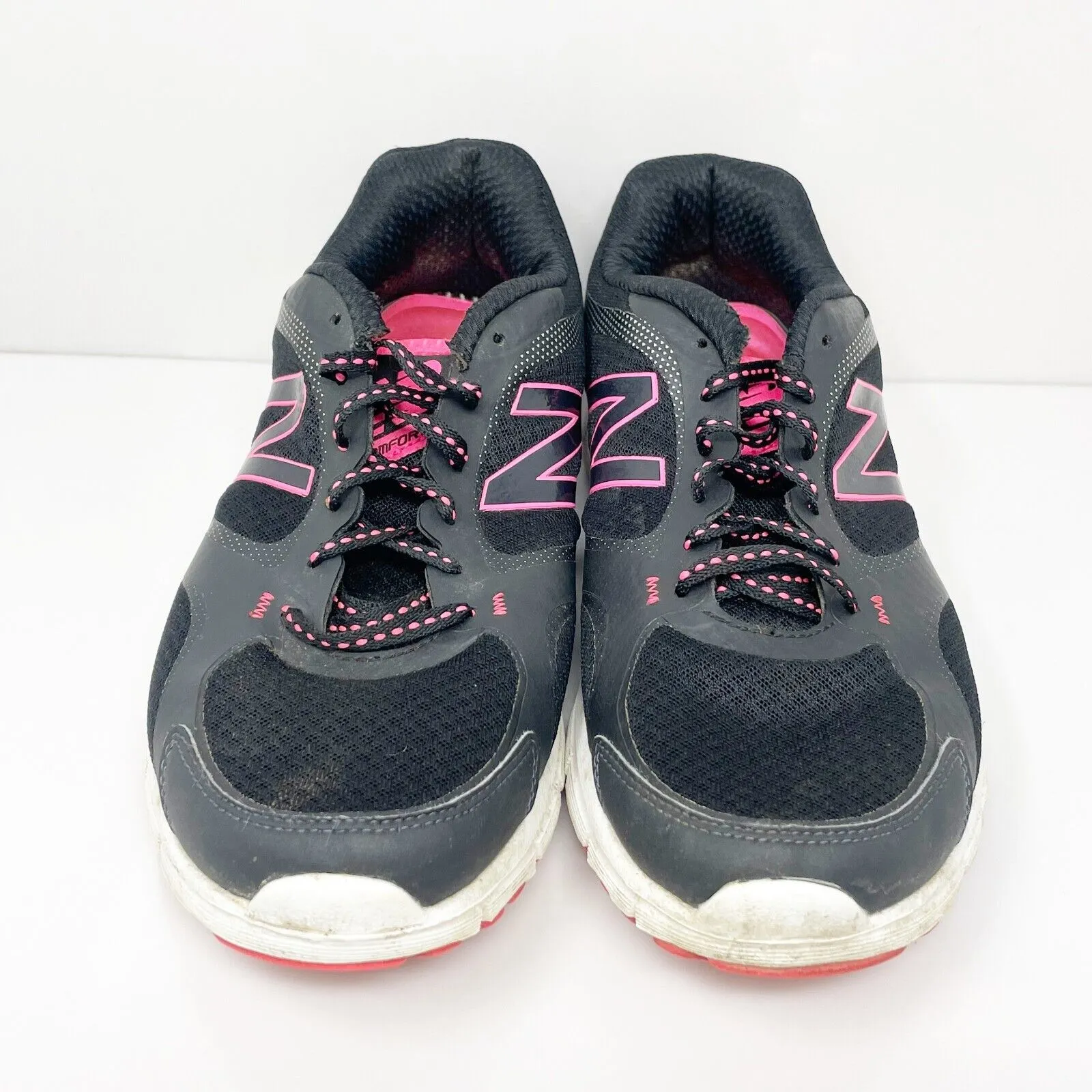 New Balance Womens 543 V1 WE543BB1 Black Running Shoes Sneakers Size 9.5 B