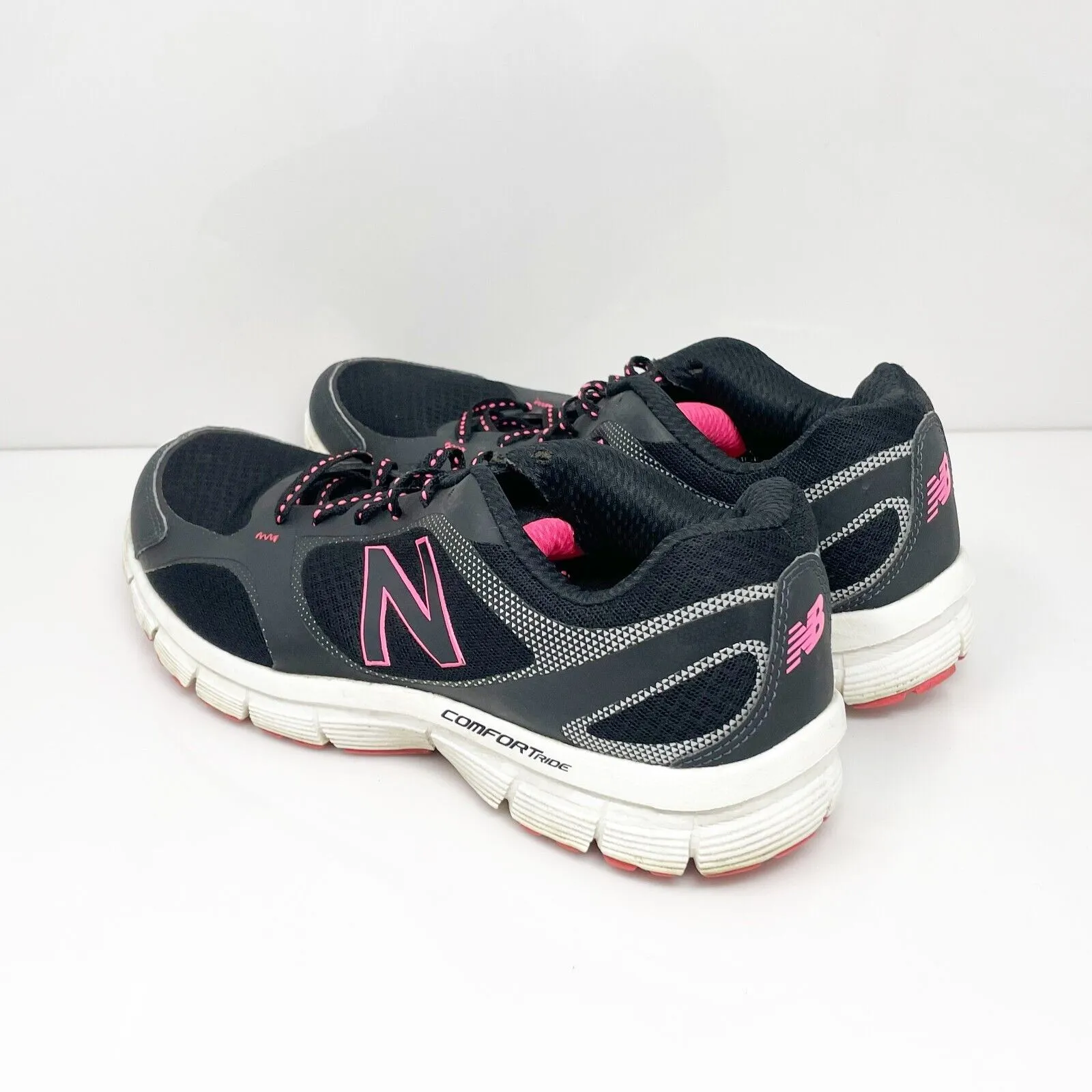 New Balance Womens 543 V1 WE543BB1 Black Running Shoes Sneakers Size 9.5 B