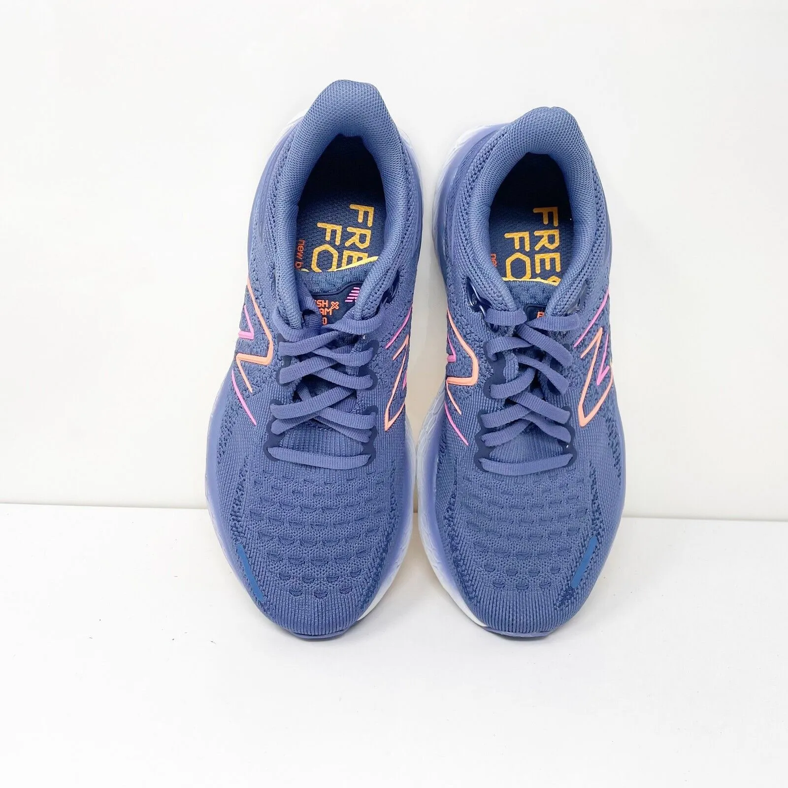 New Balance Womens FF X 1080 V12 W1080L12 Blue Running Shoes Sneakers Size 6 2E