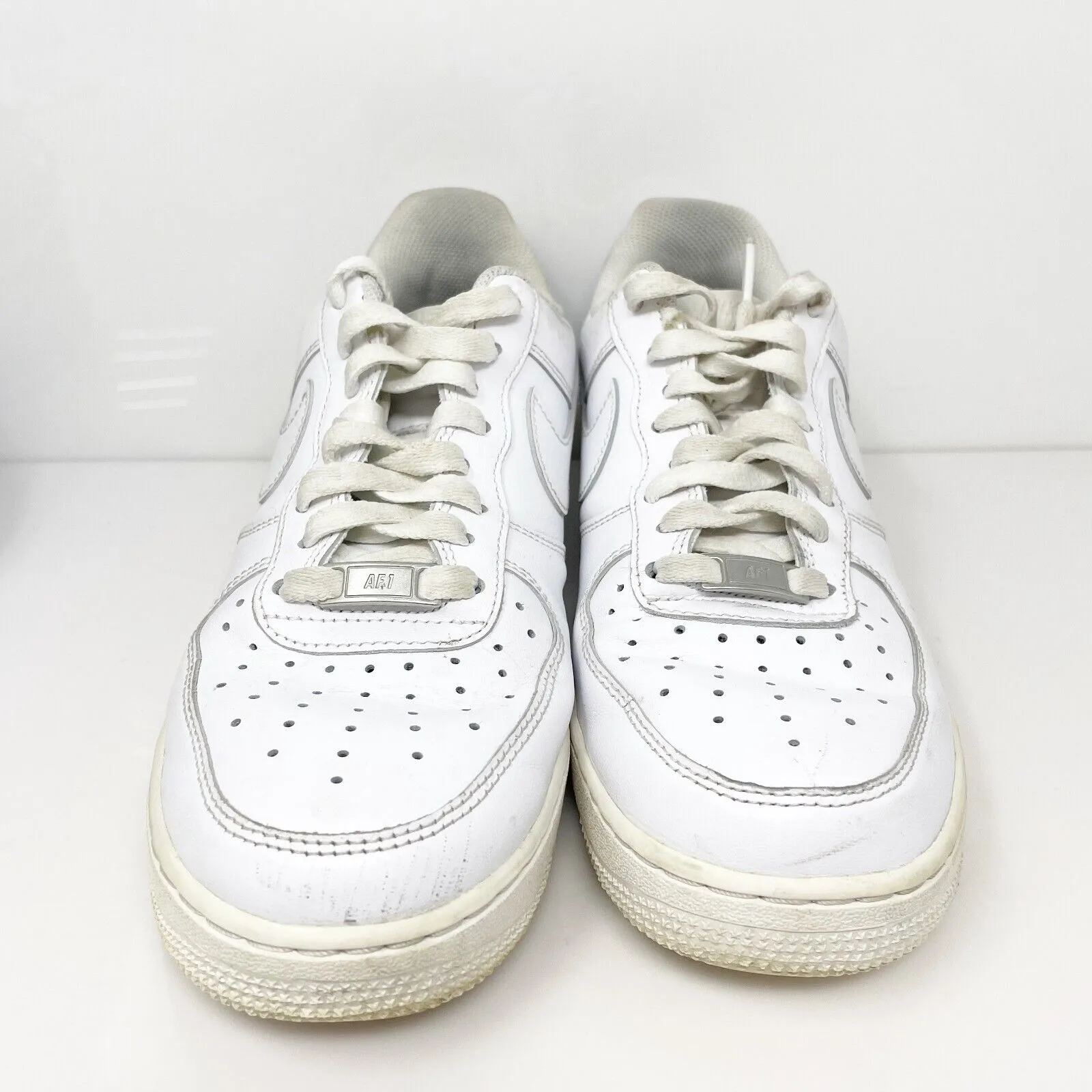 Nike Mens Air Force 1 07 CW2288-111 White Casual Shoes Sneakers Size 8.5