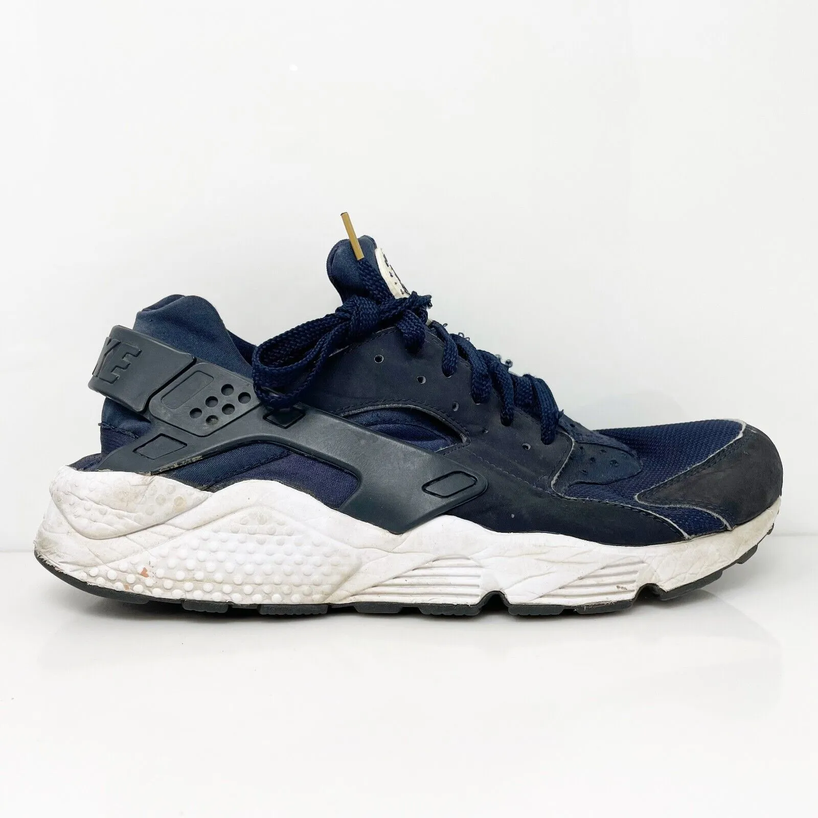 Nike Mens Air Huarache 318429-413 Blue Running Shoes Sneakers Size 13