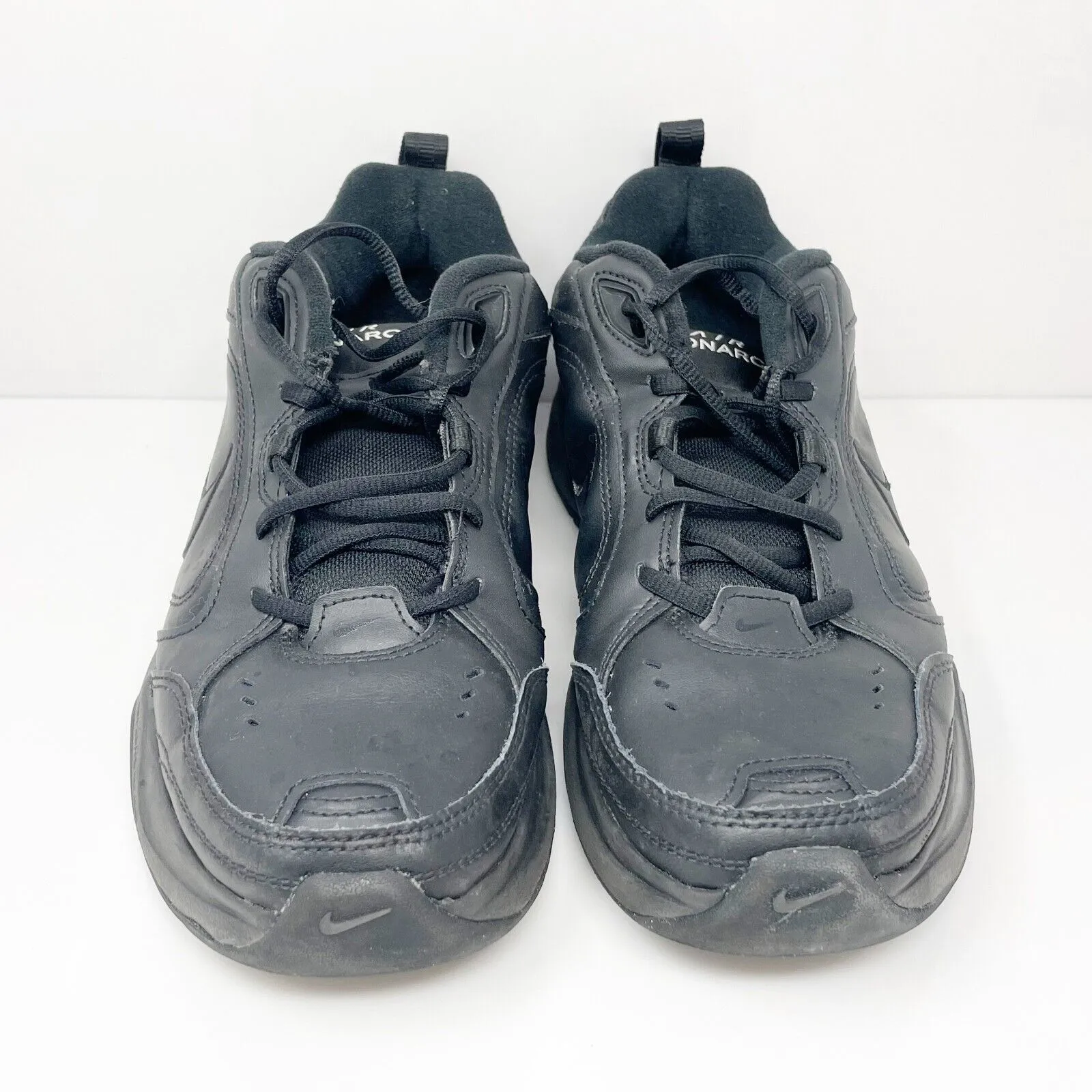 Nike Mens Air Monarch IV 415445-001 Black Casual Shoes Sneakers Size 10