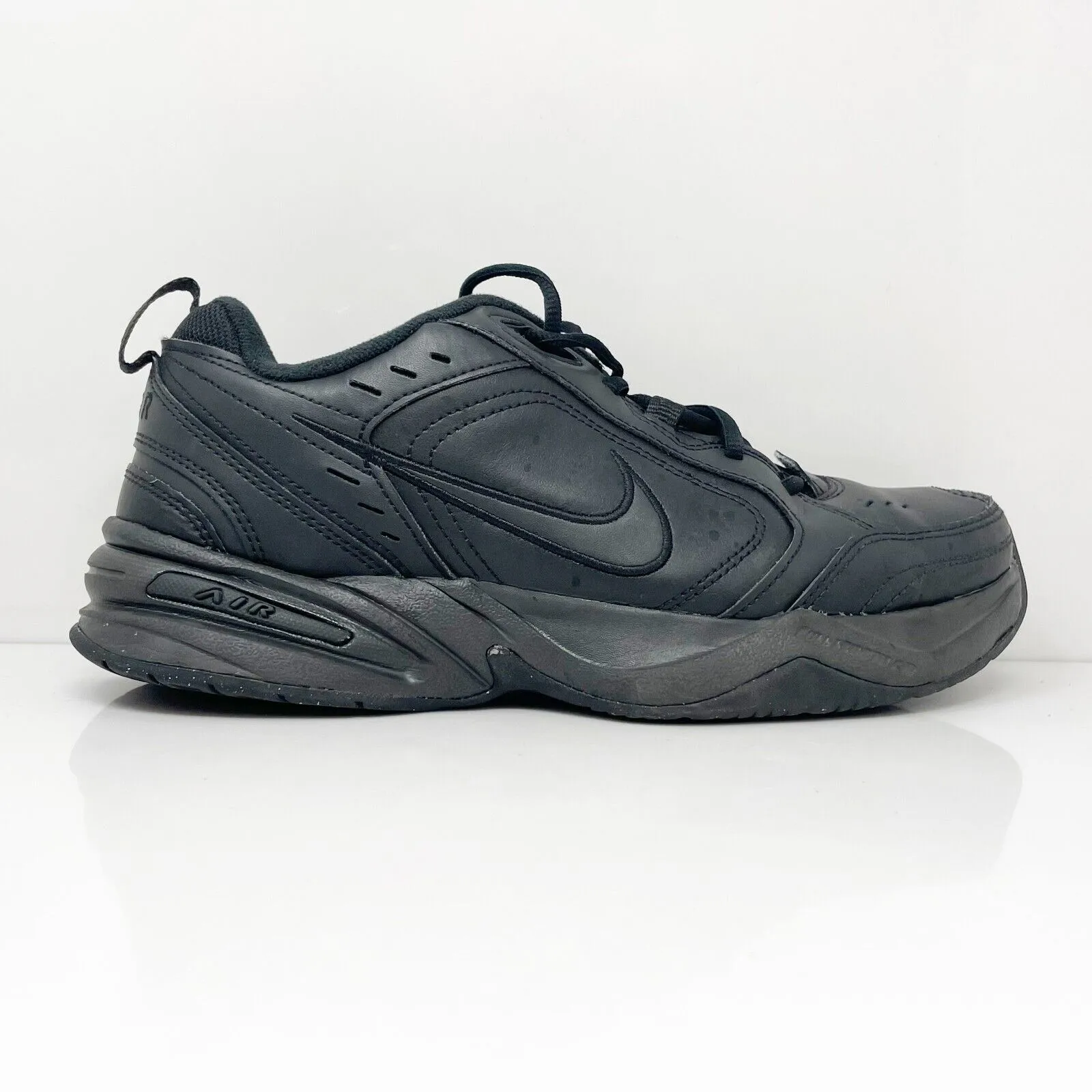 Nike Mens Air Monarch IV 415445-001 Black Casual Shoes Sneakers Size 10