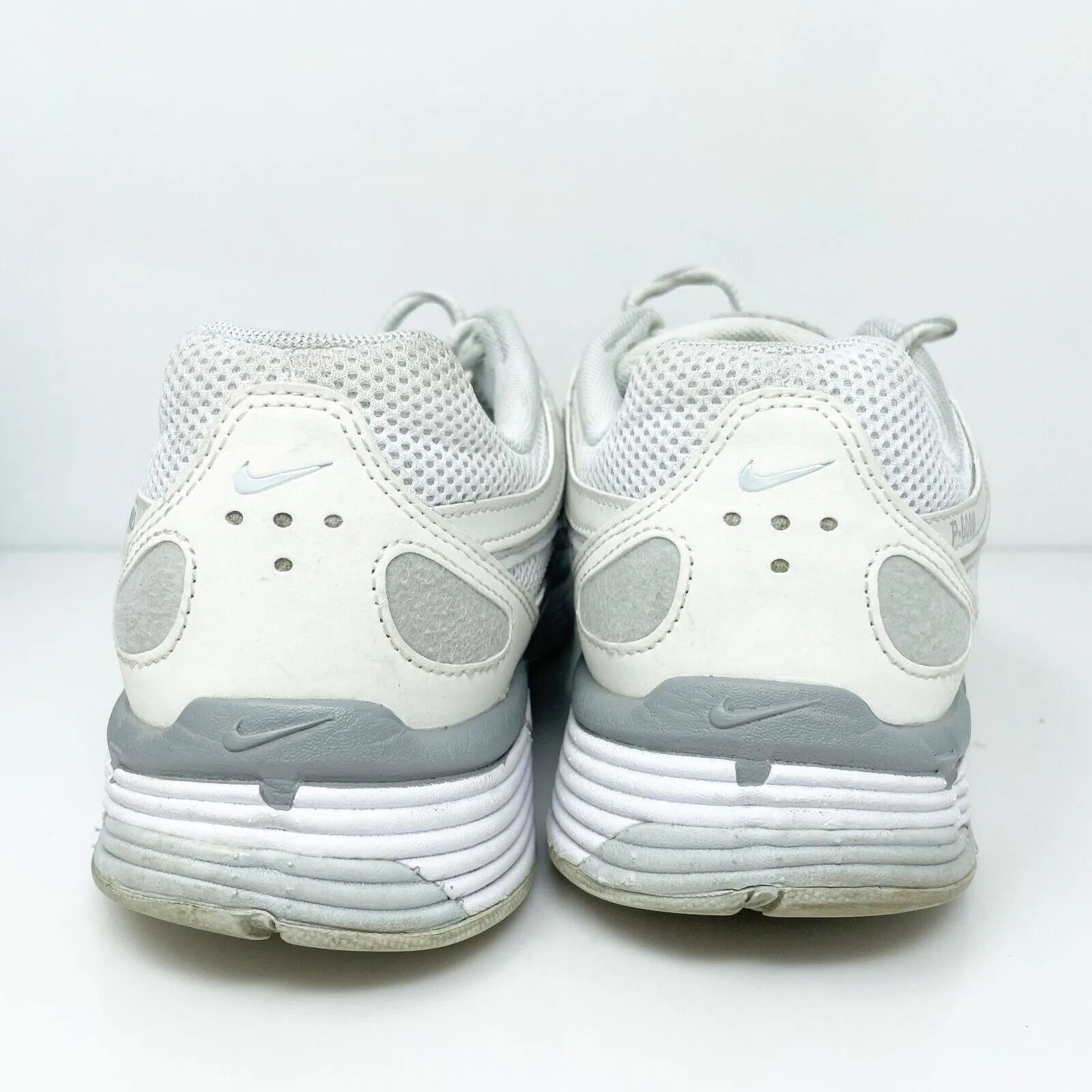 Nike Womens P 6000 FV6603-101 White Running Shoes Sneakers Size 8.5