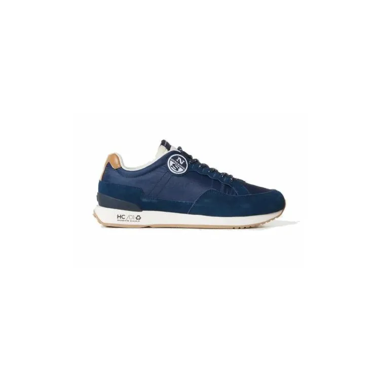 NORTH HICH FIRST Blue Men's Sneakers