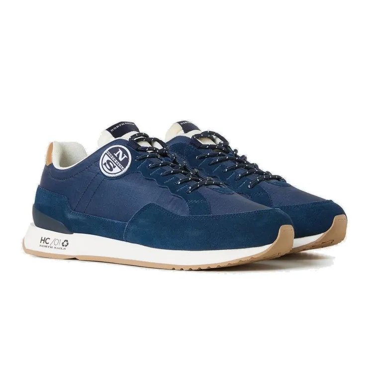 NORTH HICH FIRST Blue Men's Sneakers