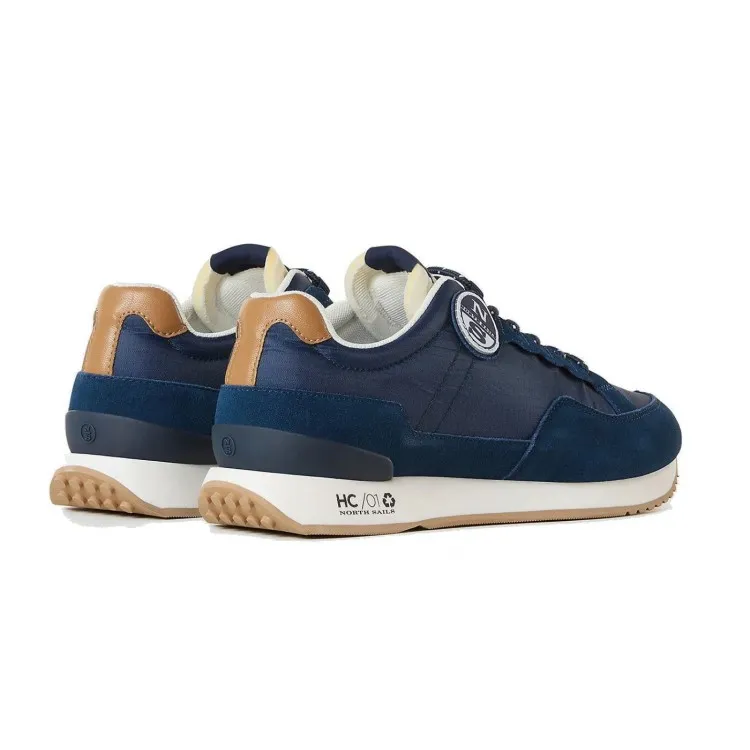 NORTH HICH FIRST Blue Men's Sneakers