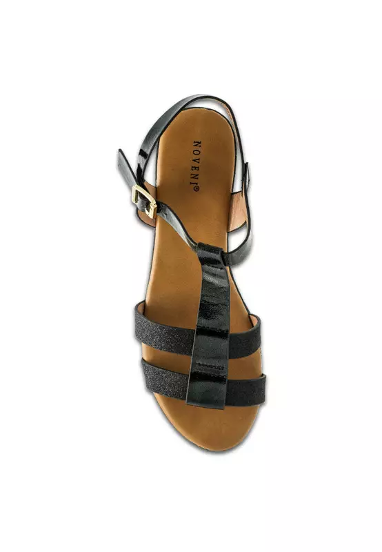 NOVENI Noveni Sling Back Solid Tone Casual Heels