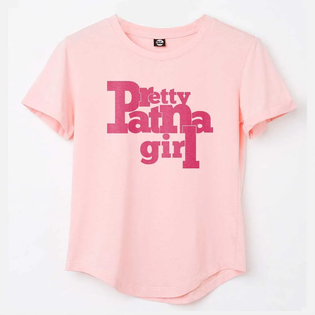 Nutcase Tshirts Women Trendy Your City Themed Tees for Girls Hometown Tshirt Tops - Pretty Patna Girl