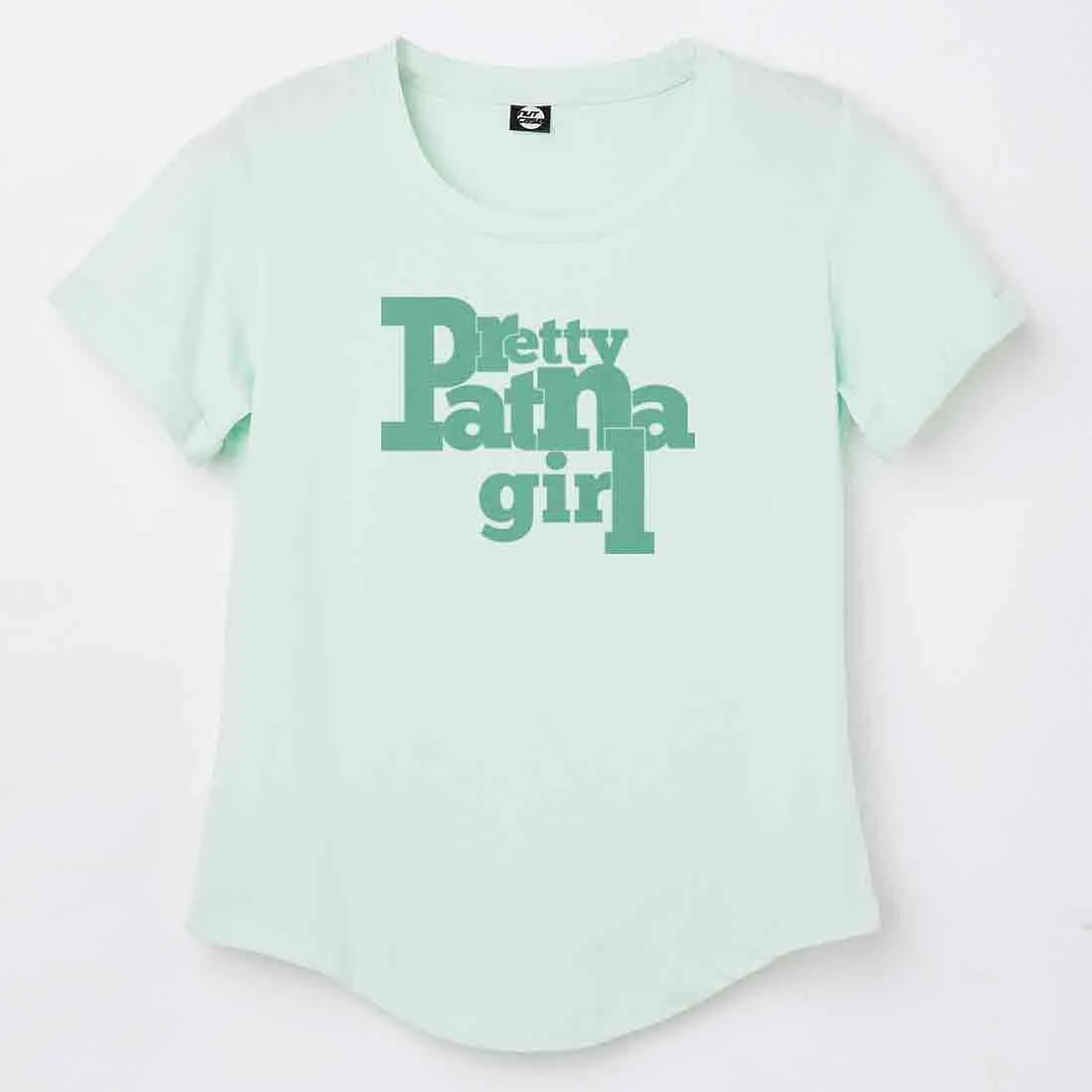 Nutcase Tshirts Women Trendy Your City Themed Tees for Girls Hometown Tshirt Tops - Pretty Patna Girl