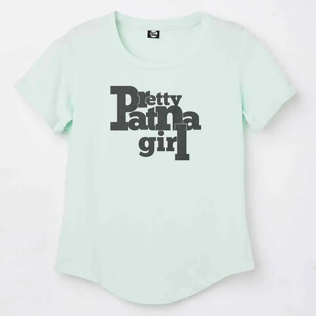 Nutcase Tshirts Women Trendy Your City Themed Tees for Girls Hometown Tshirt Tops - Pretty Patna Girl