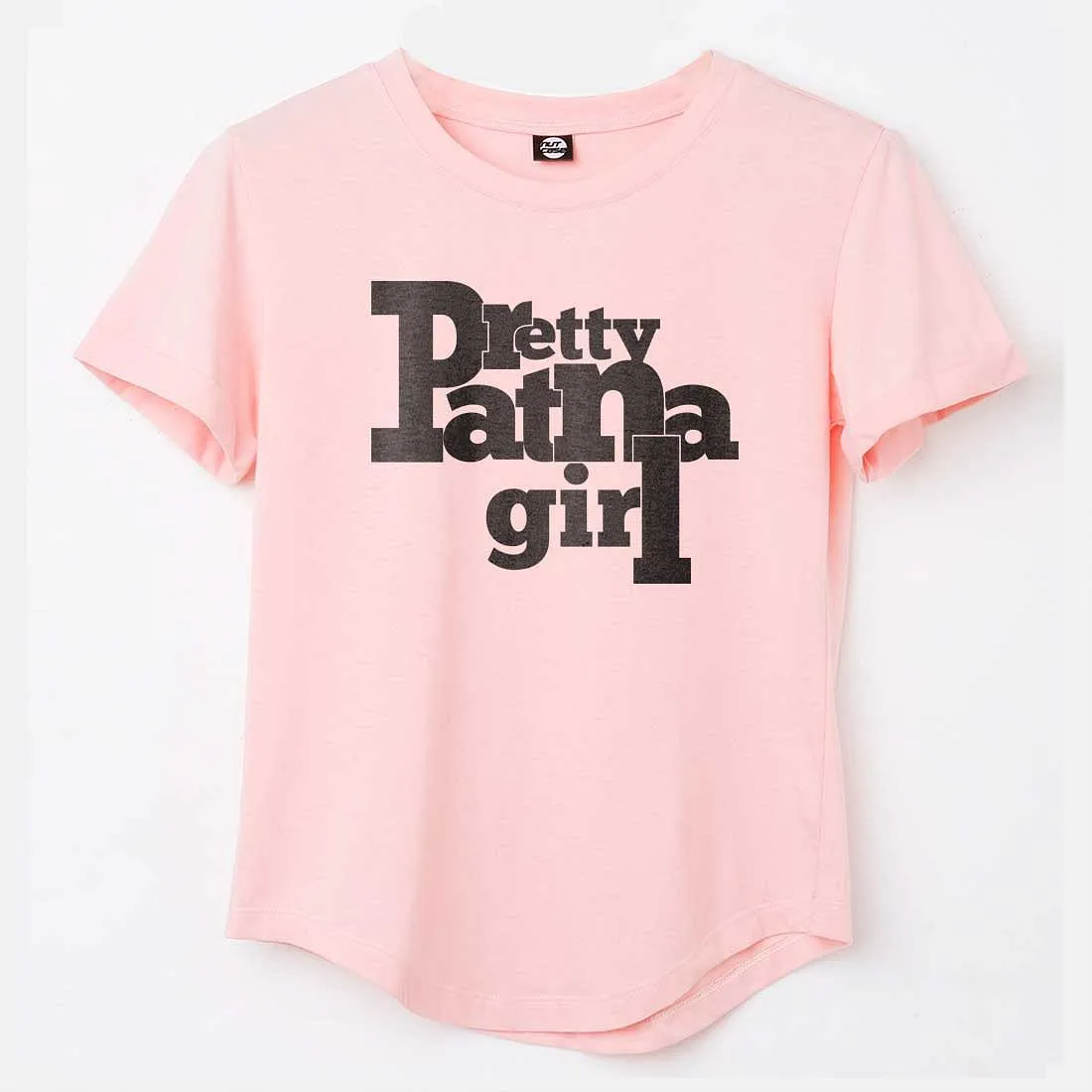 Nutcase Tshirts Women Trendy Your City Themed Tees for Girls Hometown Tshirt Tops - Pretty Patna Girl