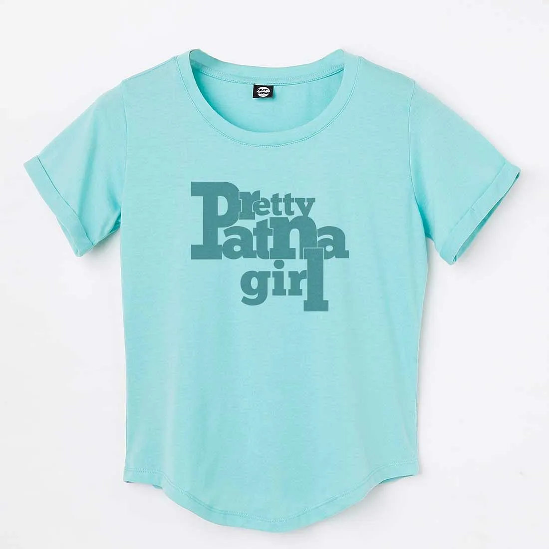 Nutcase Tshirts Women Trendy Your City Themed Tees for Girls Hometown Tshirt Tops - Pretty Patna Girl