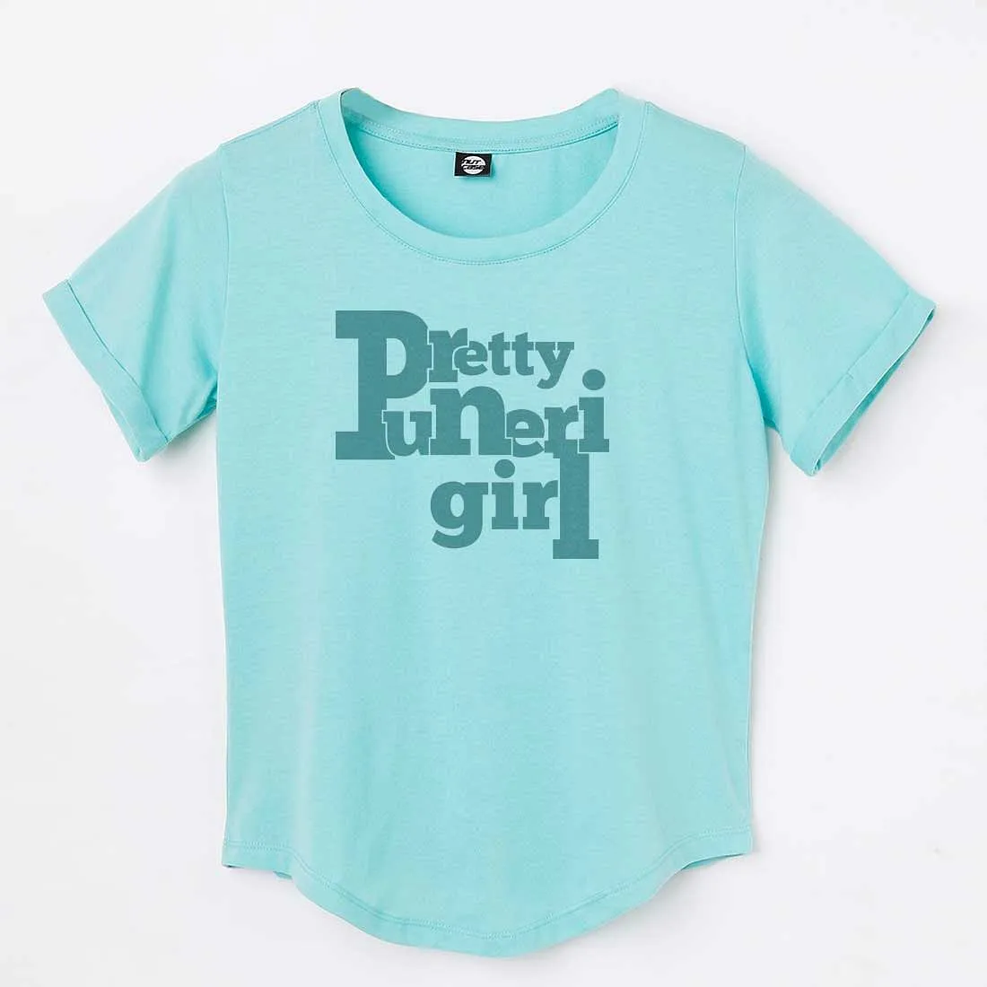 Nutcase Tshirts Women Trendy Your City Themed Tees for Girls Hometown Tshirt Tops -Pretty Puneri Girl