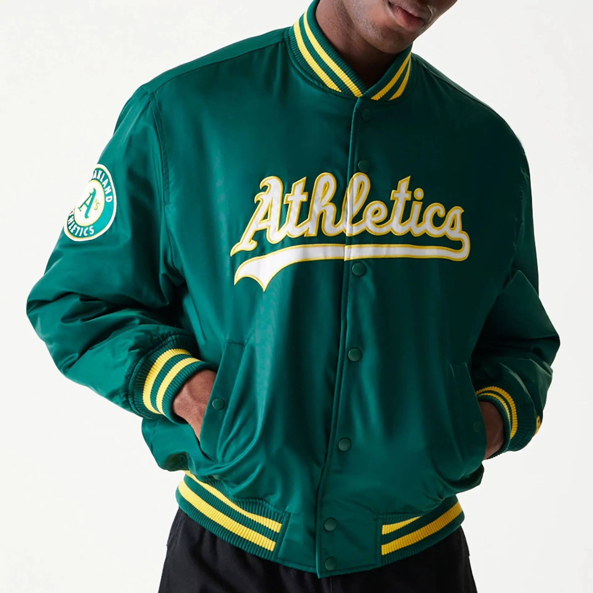 Oakland Athletics MLB Stadium Green Jacket