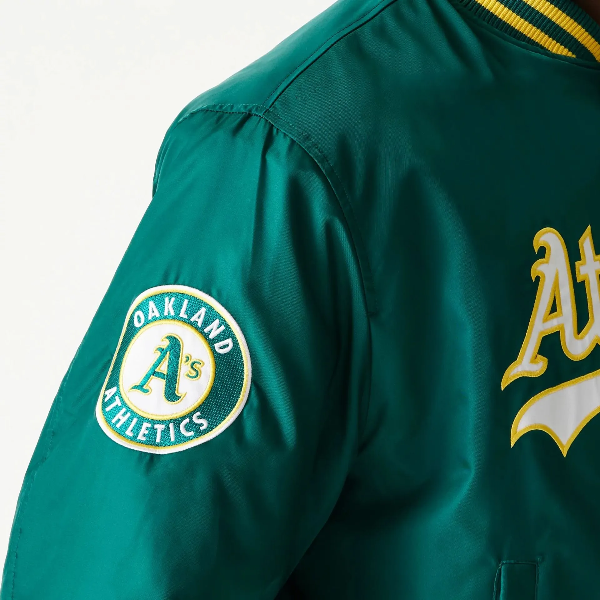 Oakland Athletics MLB Stadium Green Jacket